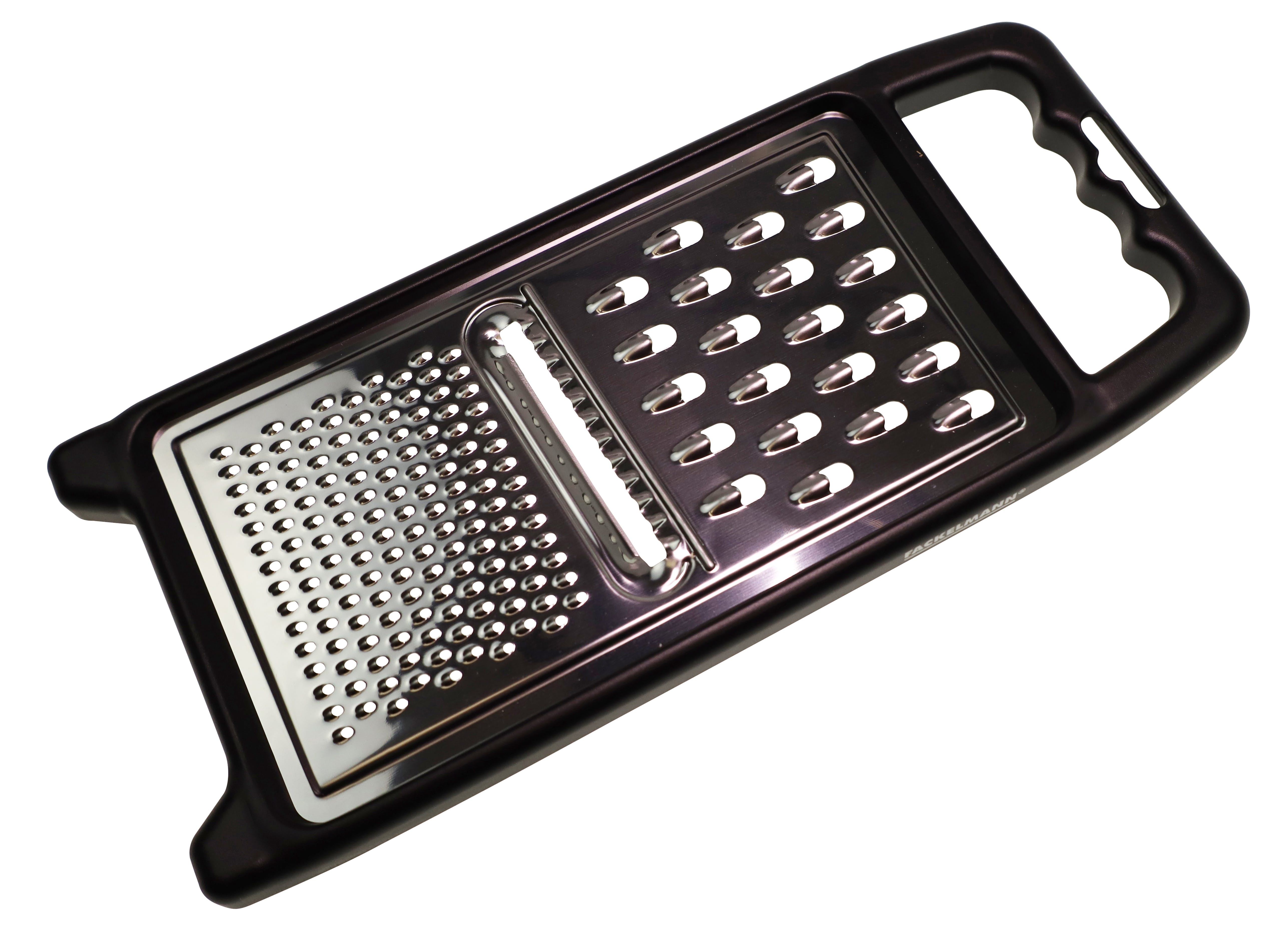 Fackelmann Universal Grater, PS & S.S Blade, 258X115 mm, Black/Silver