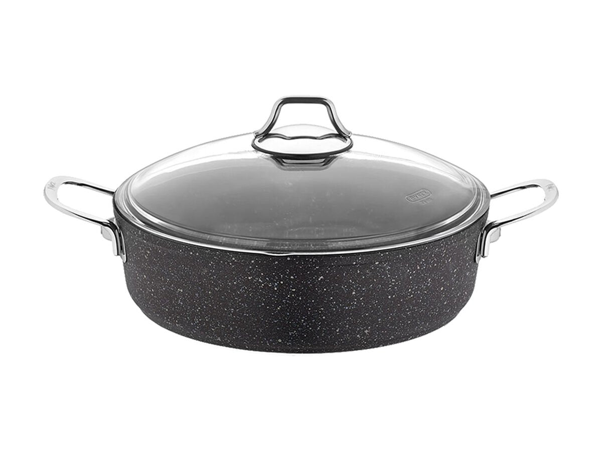 Falez Black Line Shallow Casserole 24cm