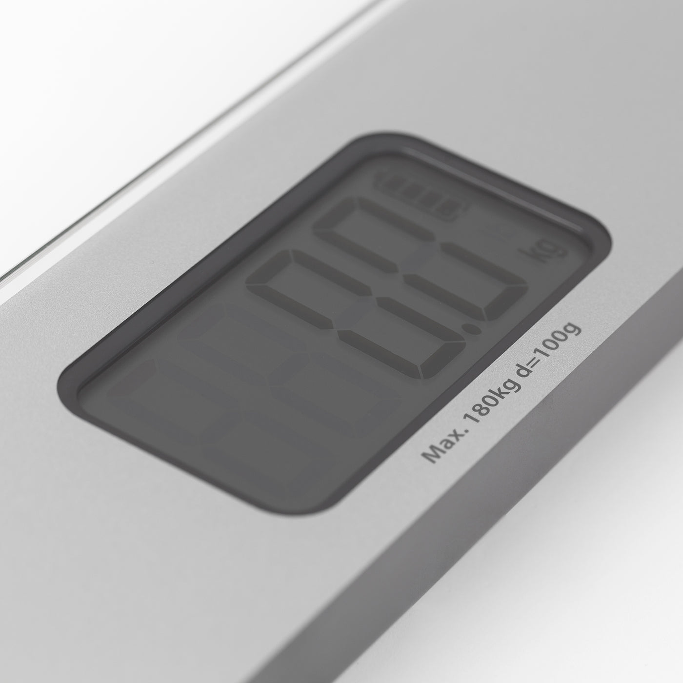 Caso Body Energy Ecostyle Personal Scale, Up to 180 kg in 100 g increments Battery Free, High Quality Glass Surface. Caso Design Product