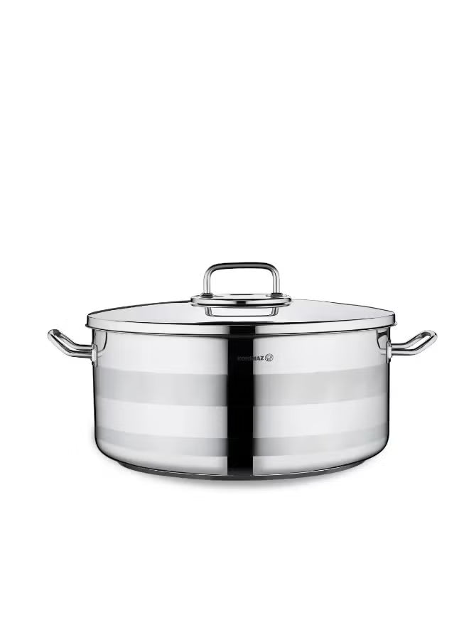 Korkmaz Astra2 Casserole 40x25 31 L Induction Pot for Cooking