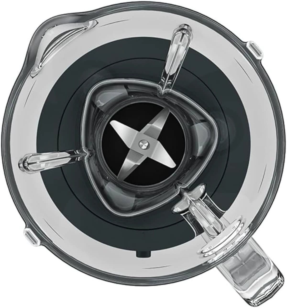 Braun Blender 800 W Variable Speed Dial + Pulse, 1.5 L, Glass, With 2 Smoothie To Go Cups, Silver