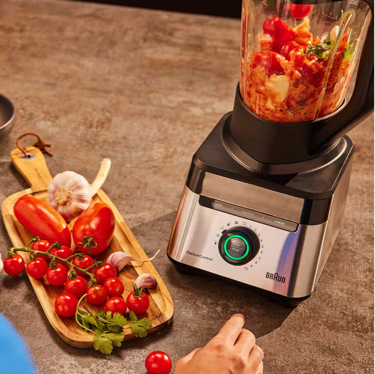 Braun Blender 1400 W 10 Speed Settings + Pulse, 2 L Glass, Black