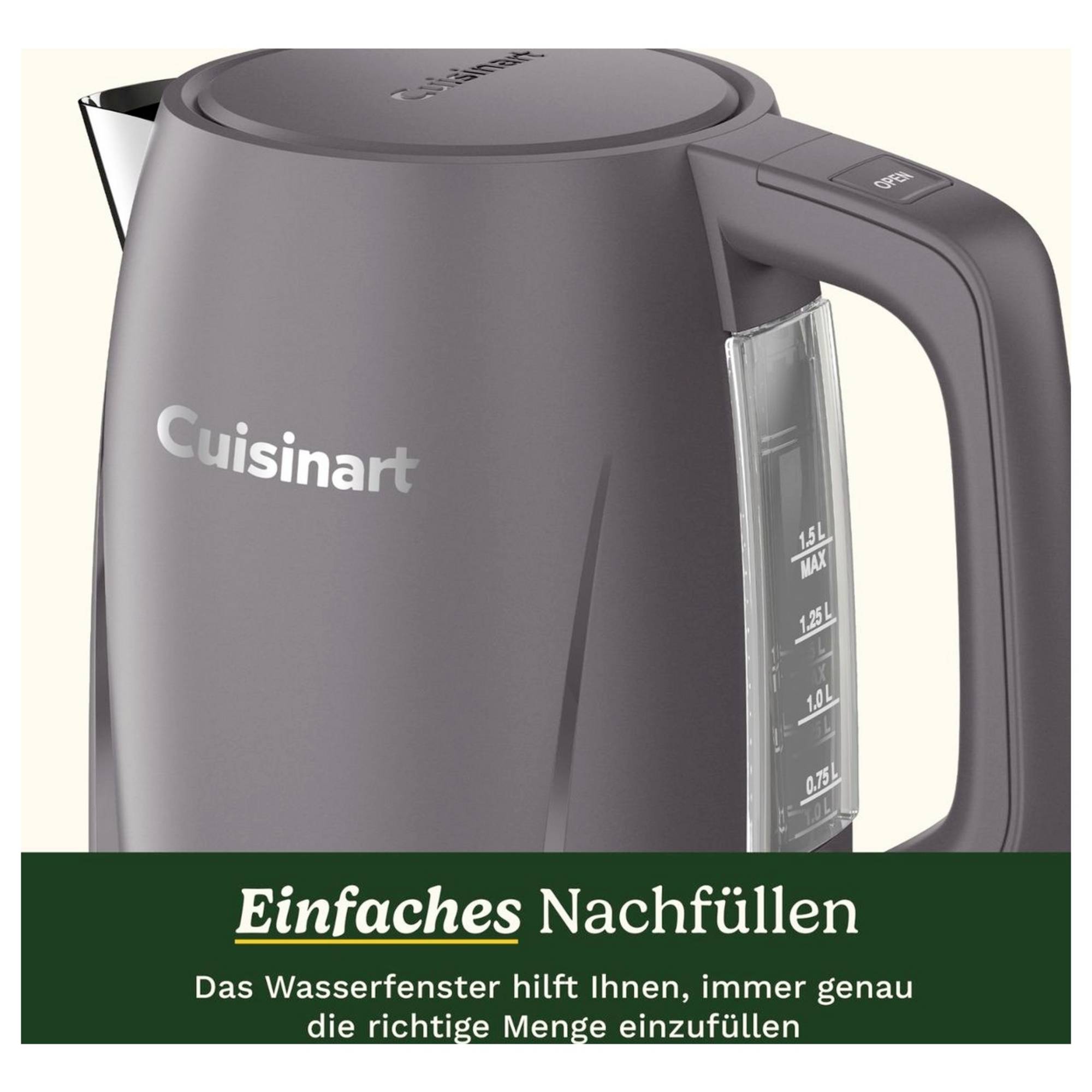 Cuisinart Kettle Vbl Plastic Double Walled 1.5L