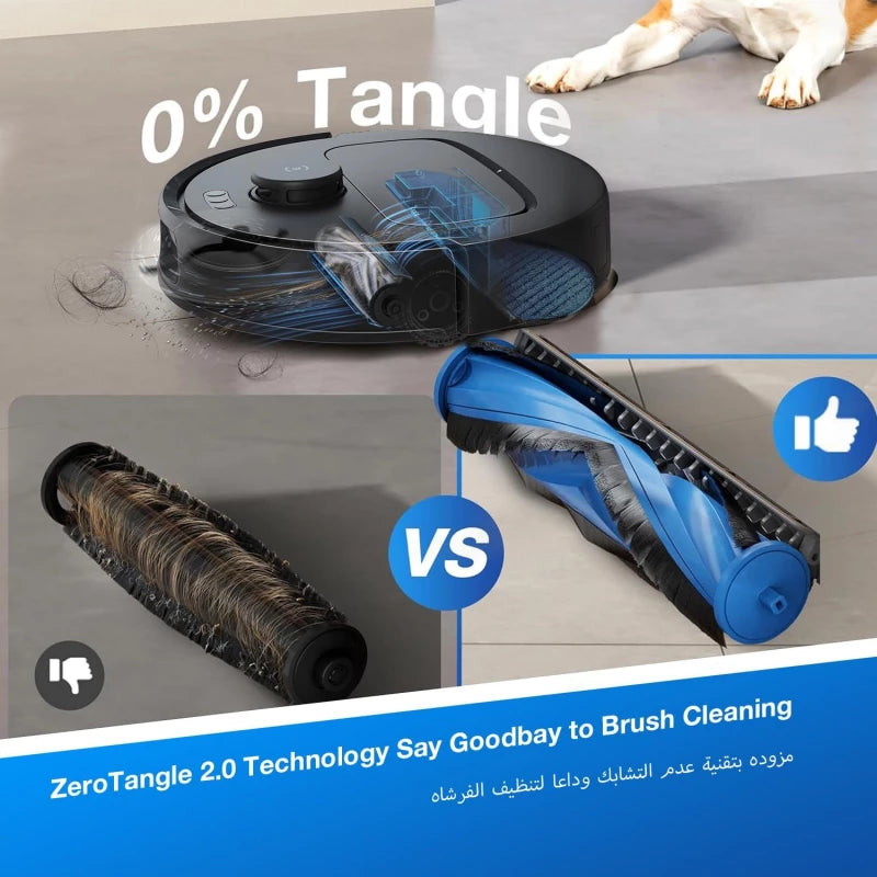 Ecovacs Deebot N20e Robot Vacuum Cleaner with Mop, 10000Pa