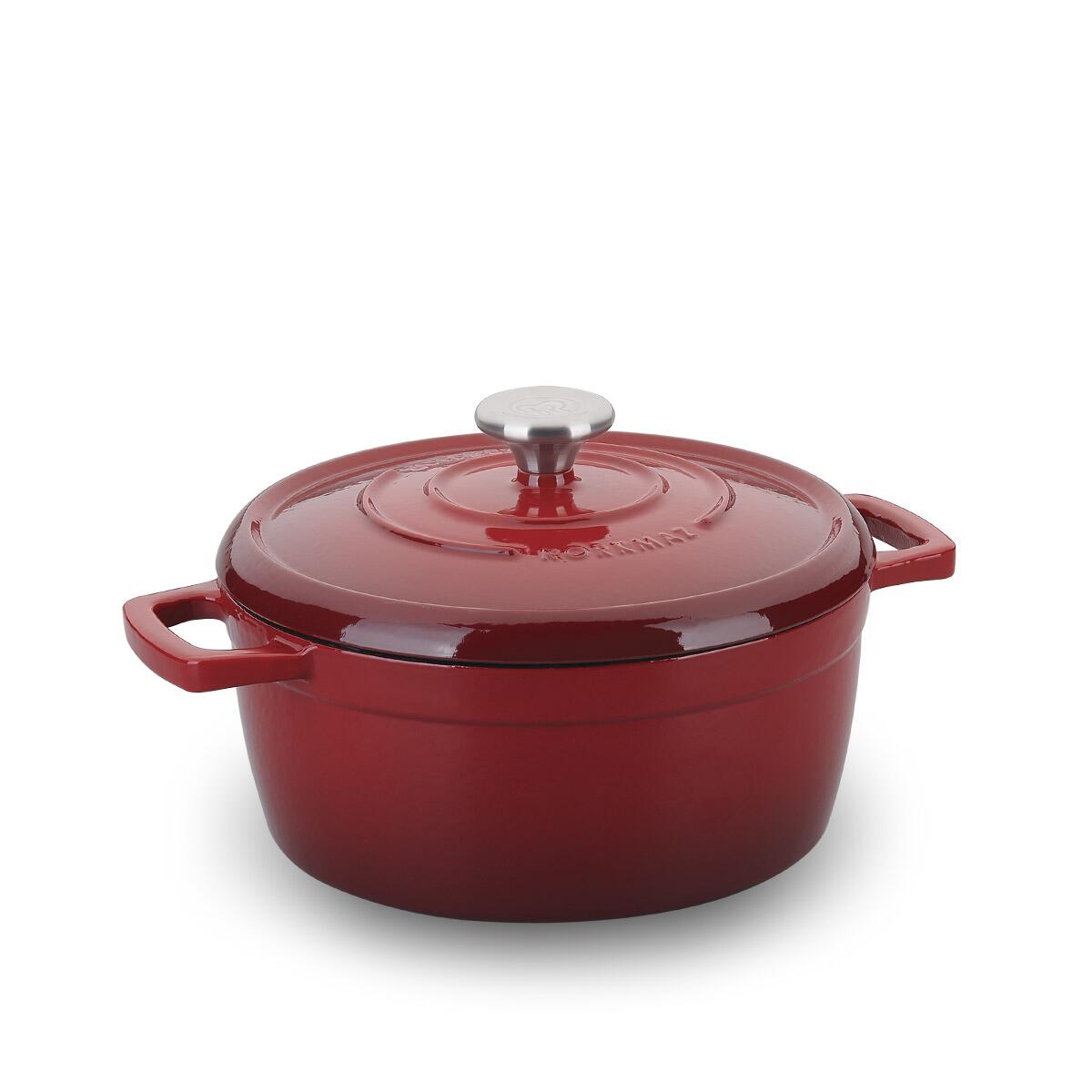 Korkmaz Casta Grill Casserole 24x10.5cm Red