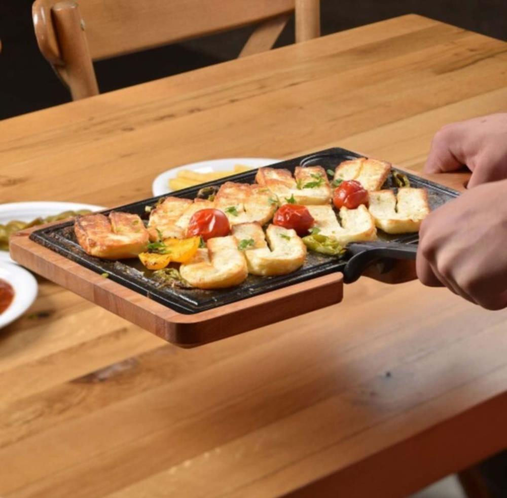 Lava Hot Service Platter, Rectangle, 22x33 cm