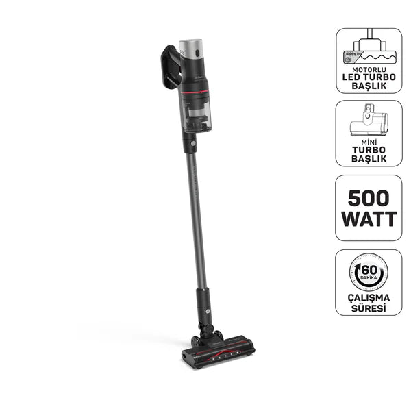 Arzum MagiClean HydroFlex Cordless Upright Vacuum Cleaner with Sweeping and Mopping Function
