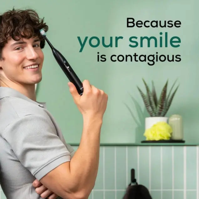 Electronic Sonic Toothbrush Midnight -Black