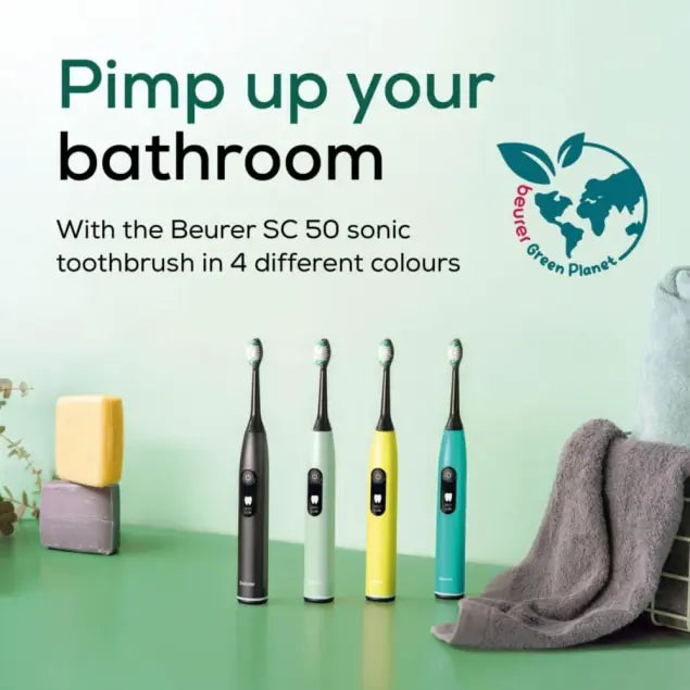 Electronic Sonic Toothbrush Midnight -Black