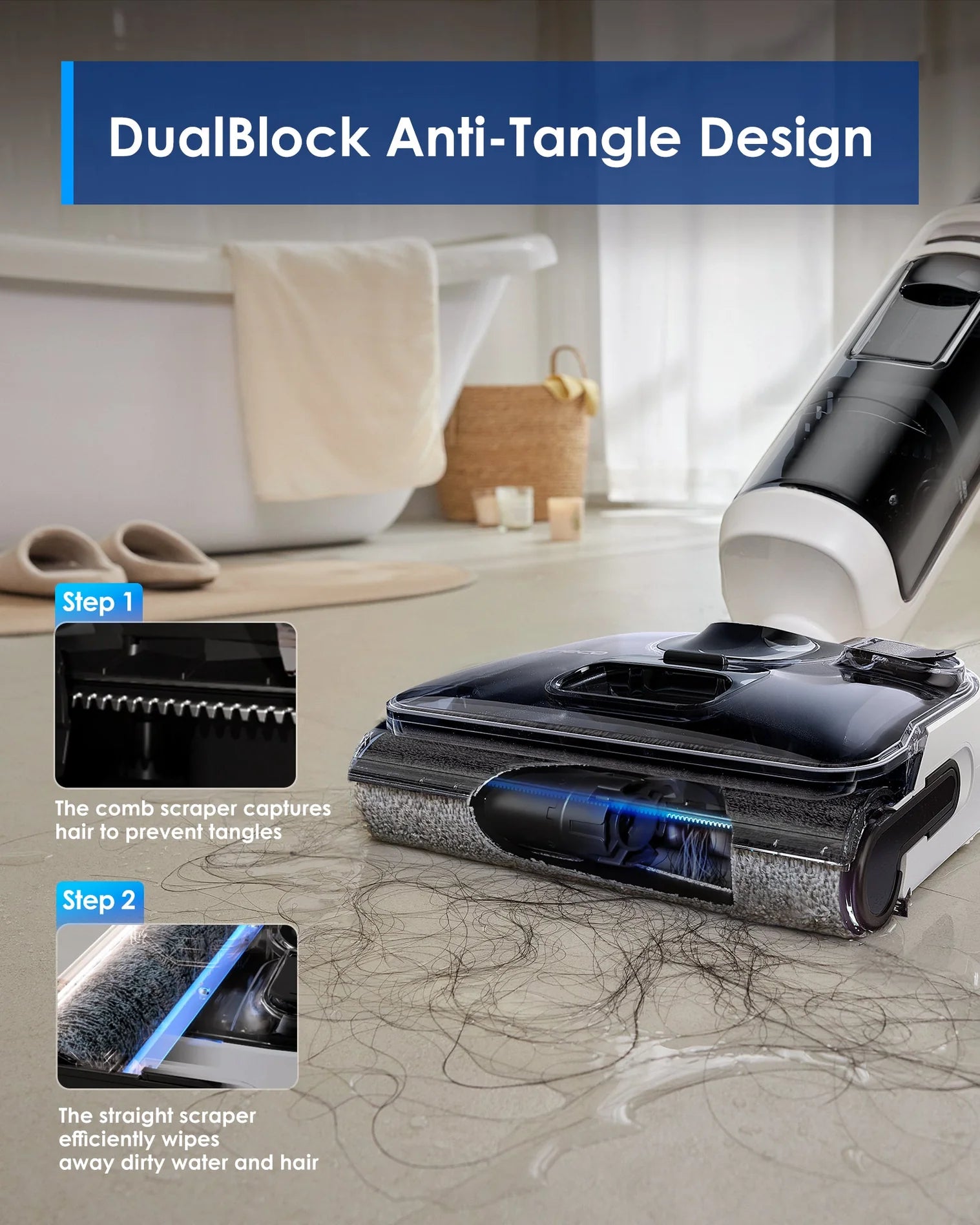 Tineco Floor One Switch S6 Stretch Wet Dry Vacuum Cleaner