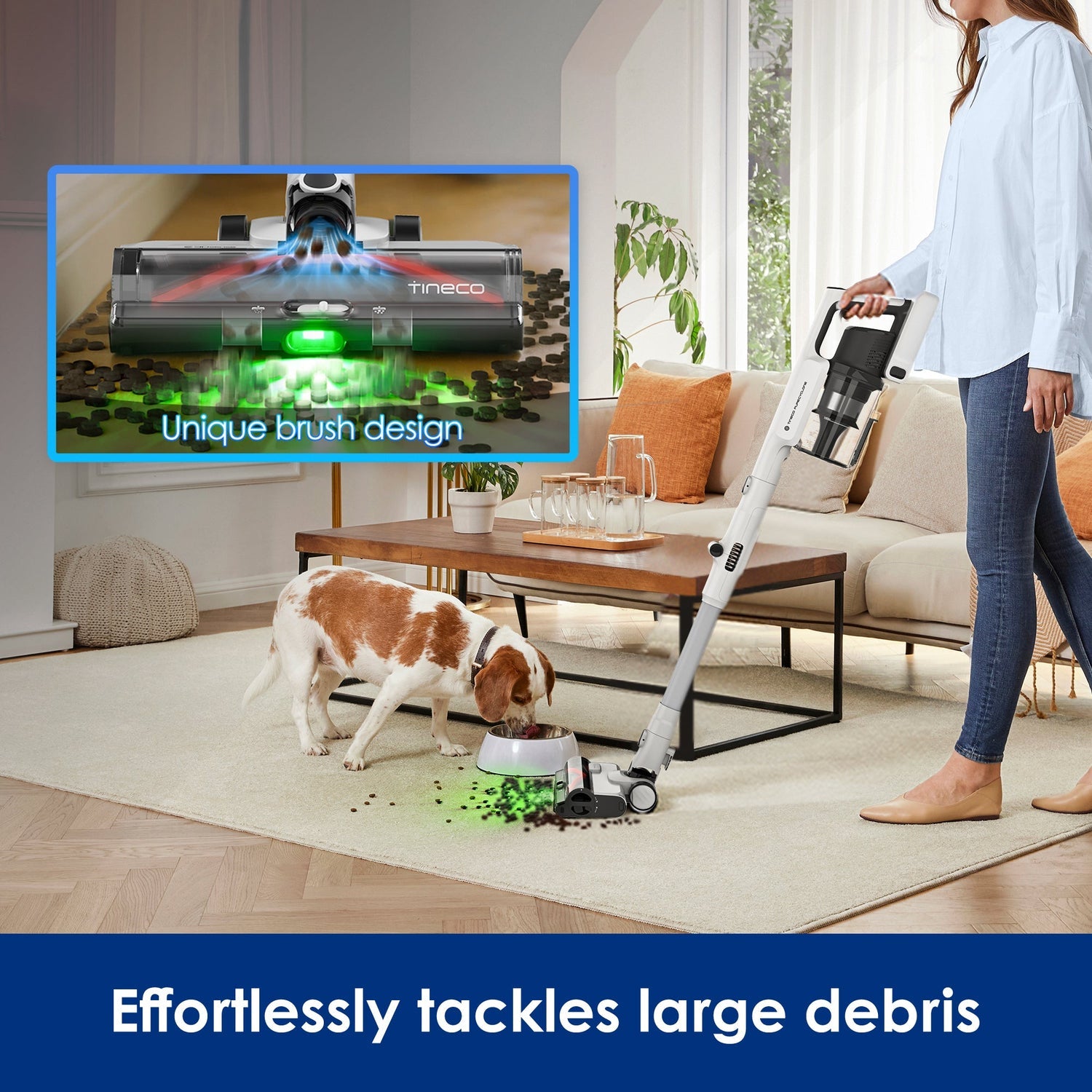 Tineco stick vacuum VS202000SA pure one cordless