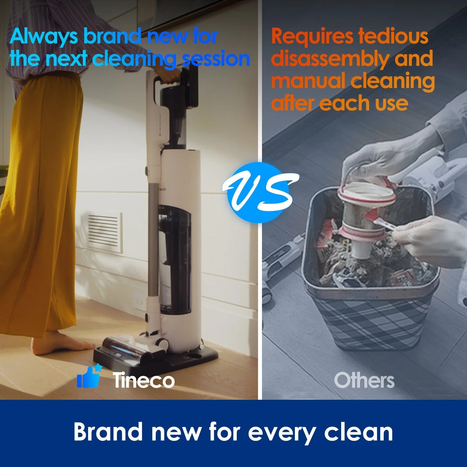 Tineco Pure One Station 5 Stick Vacuum Cleaner,