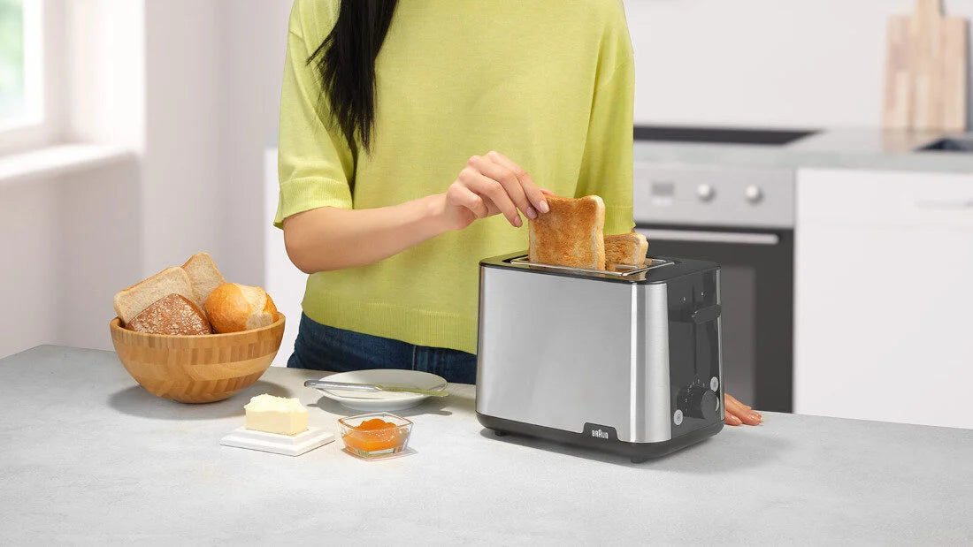 Braun Breakfast Toaster Silver