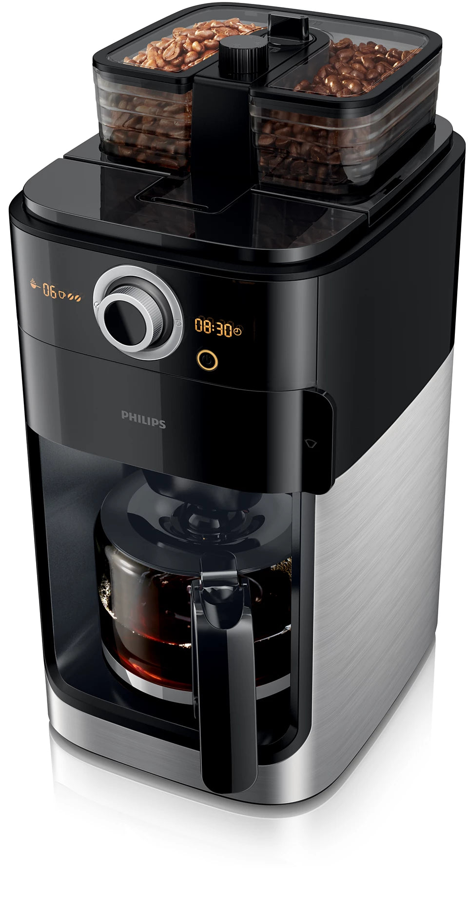 Philips Grind & Brew Coffee Maker (Black)