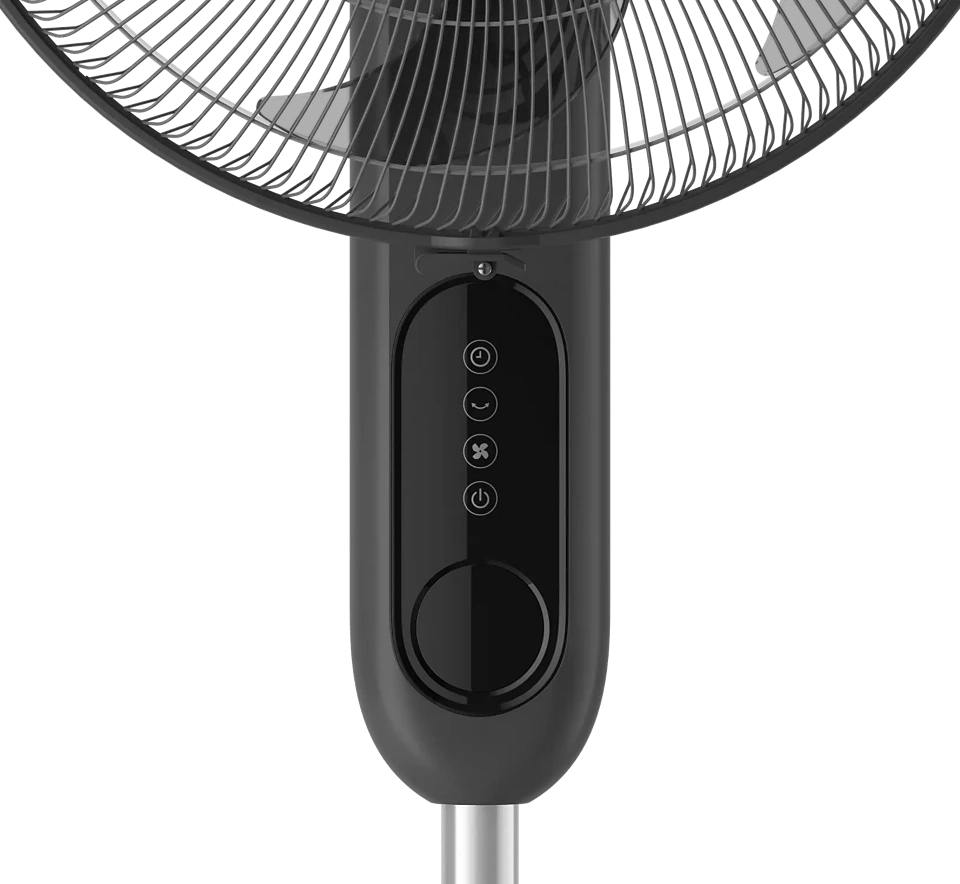 Philips Fan Pedestal Type, 53 W, 5 Blades, 3 Speeds Black