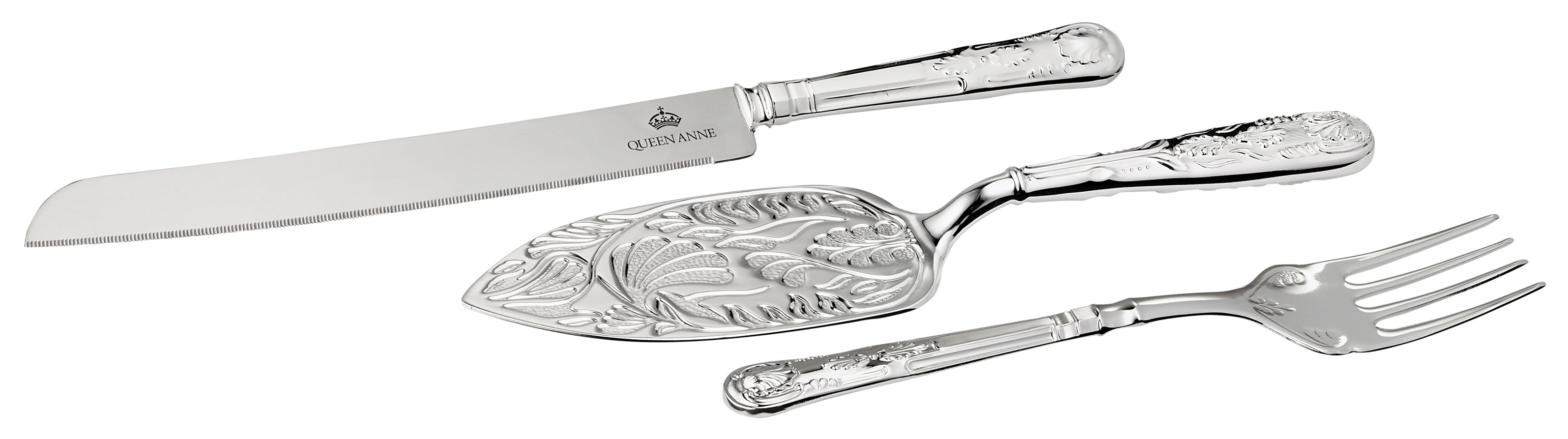 Queen Anne Bridal ,Knife,Fork,Cake Server