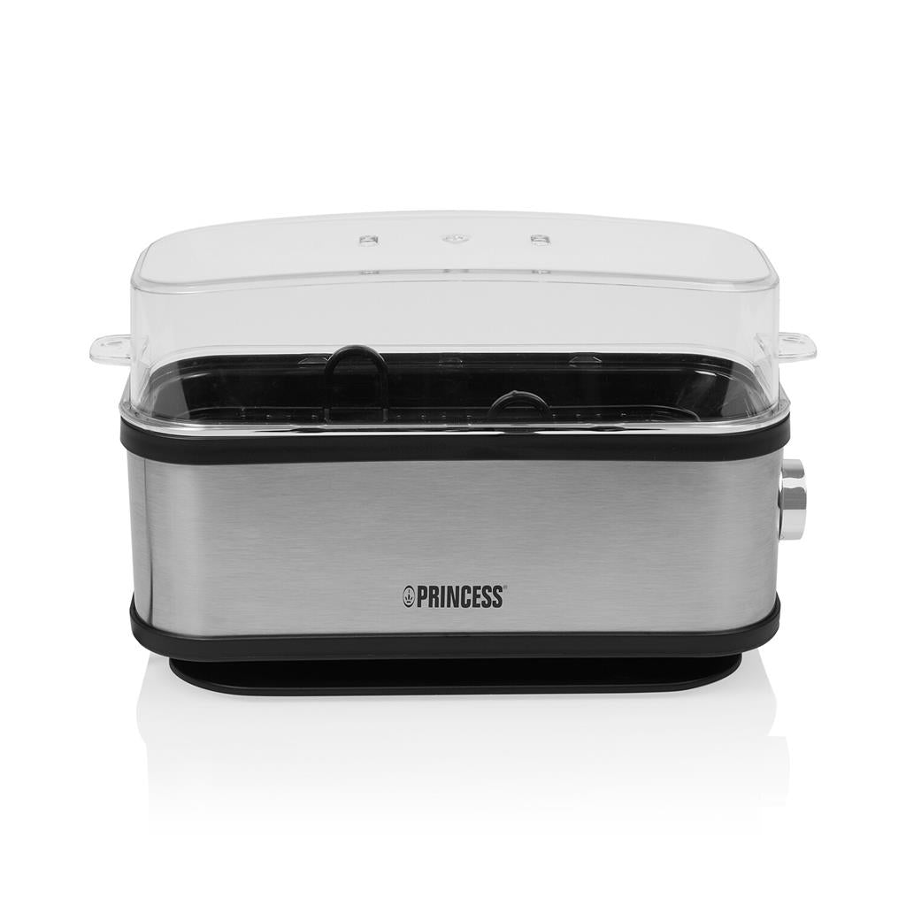 Princess 262045 Egg Boiler Black, Silver (Matte)