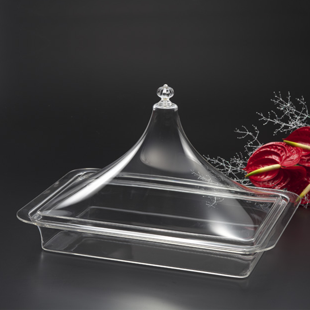 Vague Rectangular Acrylic Tajin Transparent - Whole and All