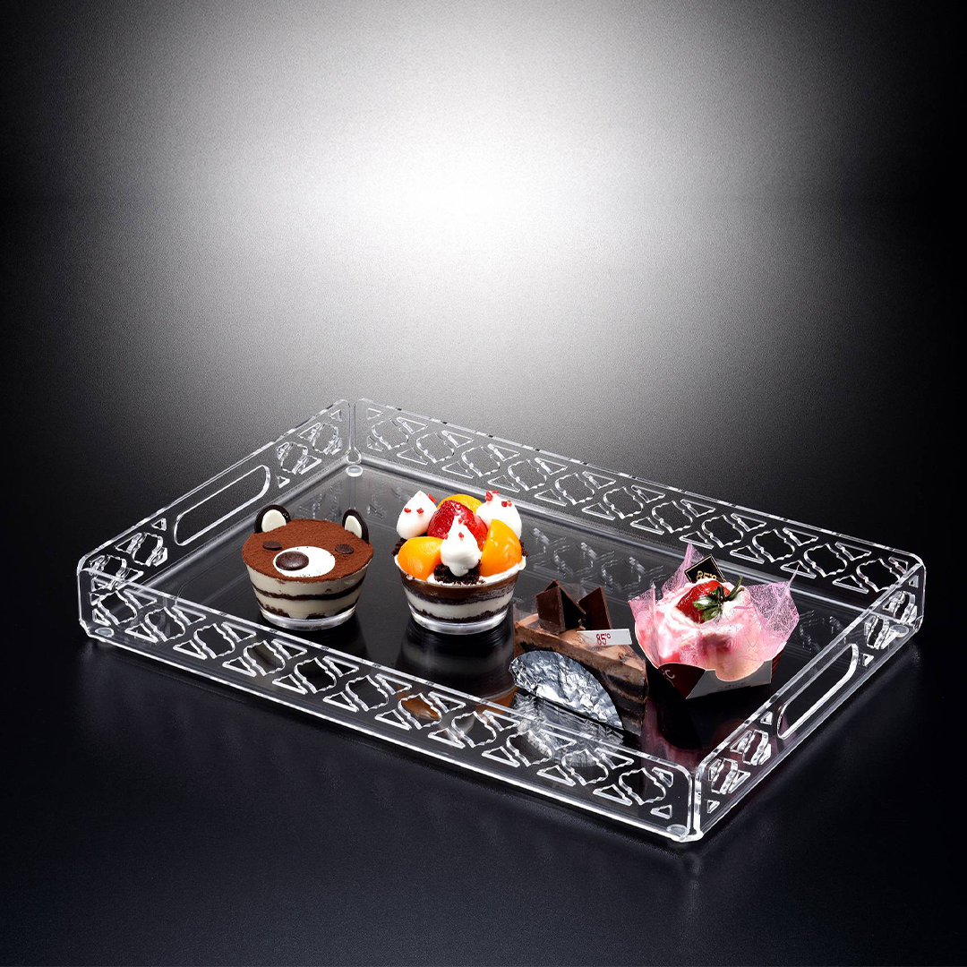 Vague Laser Tray Clear - Whole and All