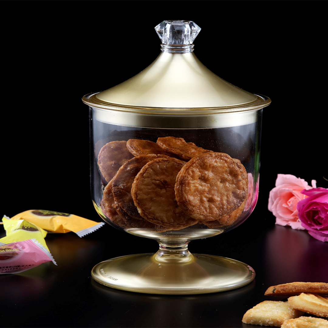 Vague Acrylic Candy / Cookies Jar - Whole and All
