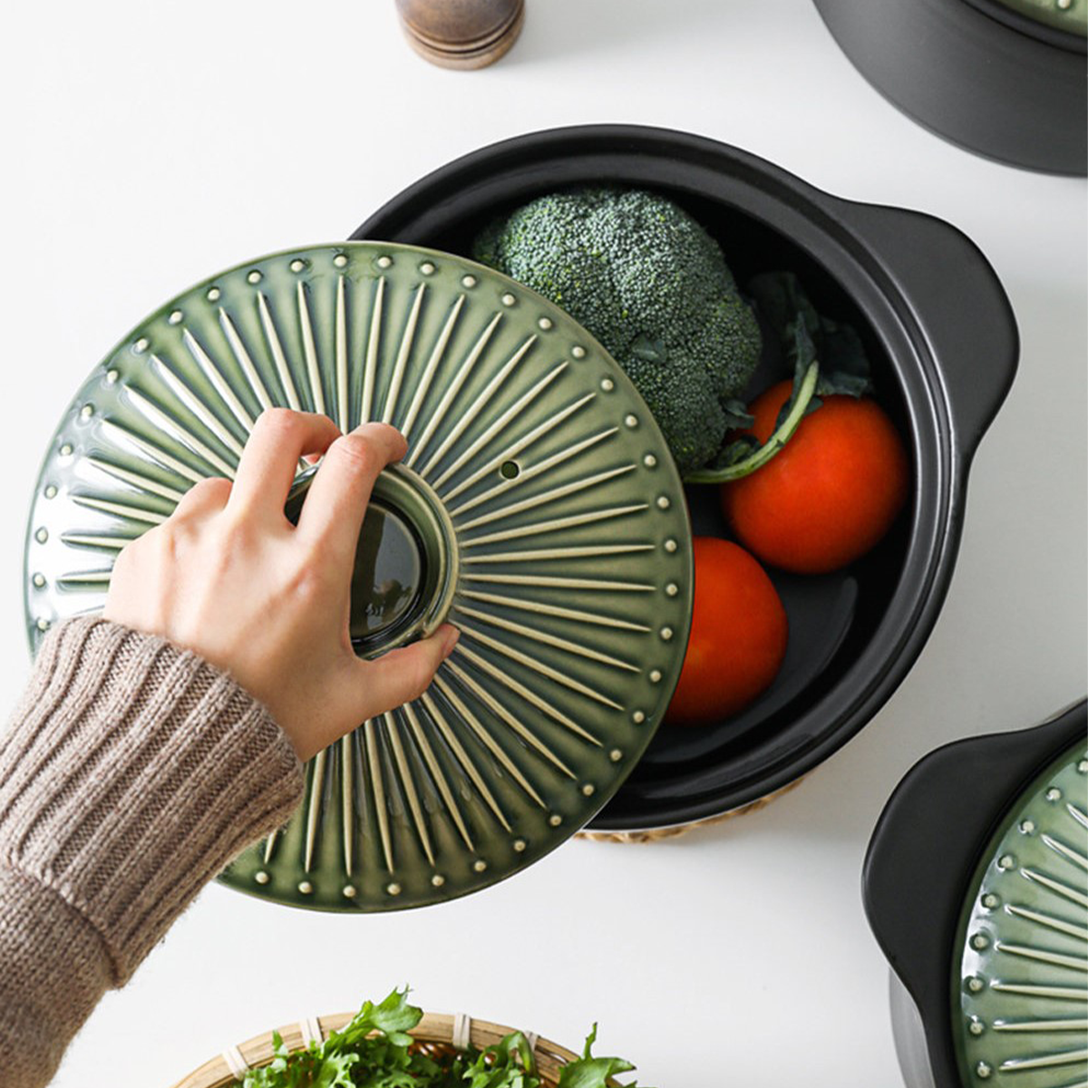 D.Fire 2.5 L Ceramic Casserole