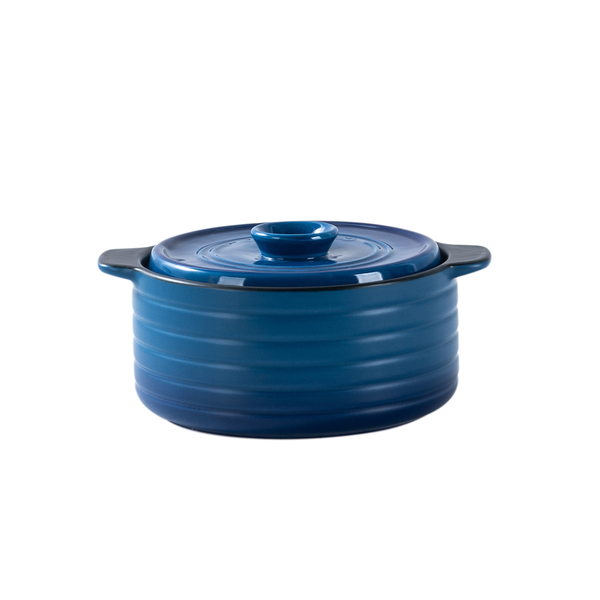 D.Fire Ceramic Casserole Blue