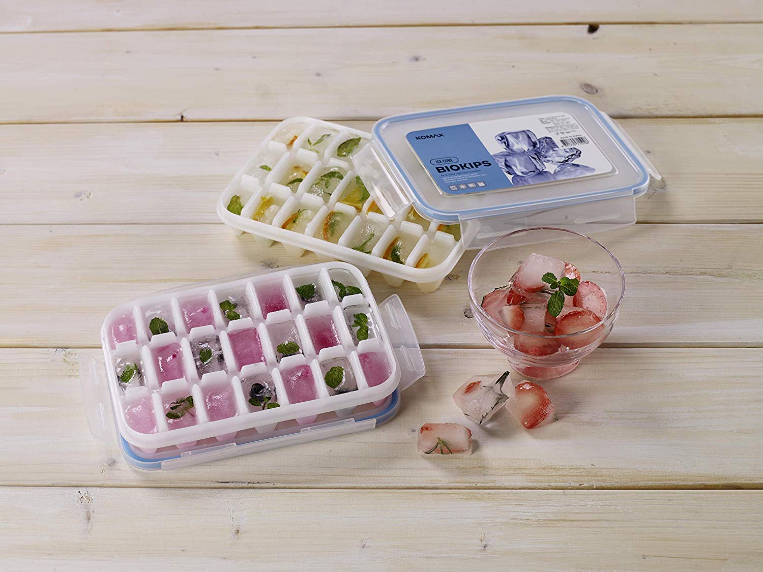 Komax Biokips Ice Cube Tray - Whole and All