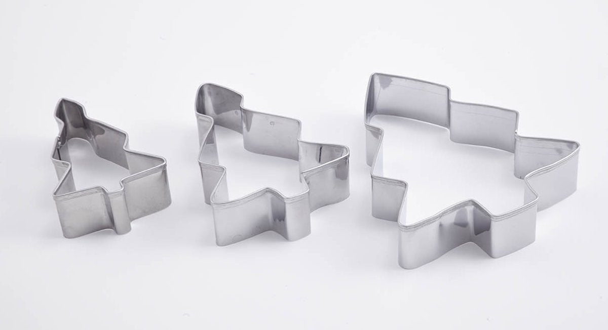 Dr.Oetker "White Christmas" Cookie Cutter ‚¬Å’christmas Tree‌ 3 Pcs