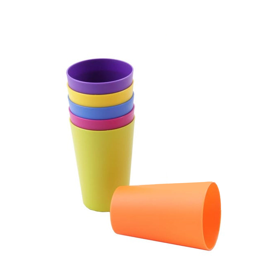Komax Plastic Party Cup, Set Of 4 (Various Colors) - Whole and All