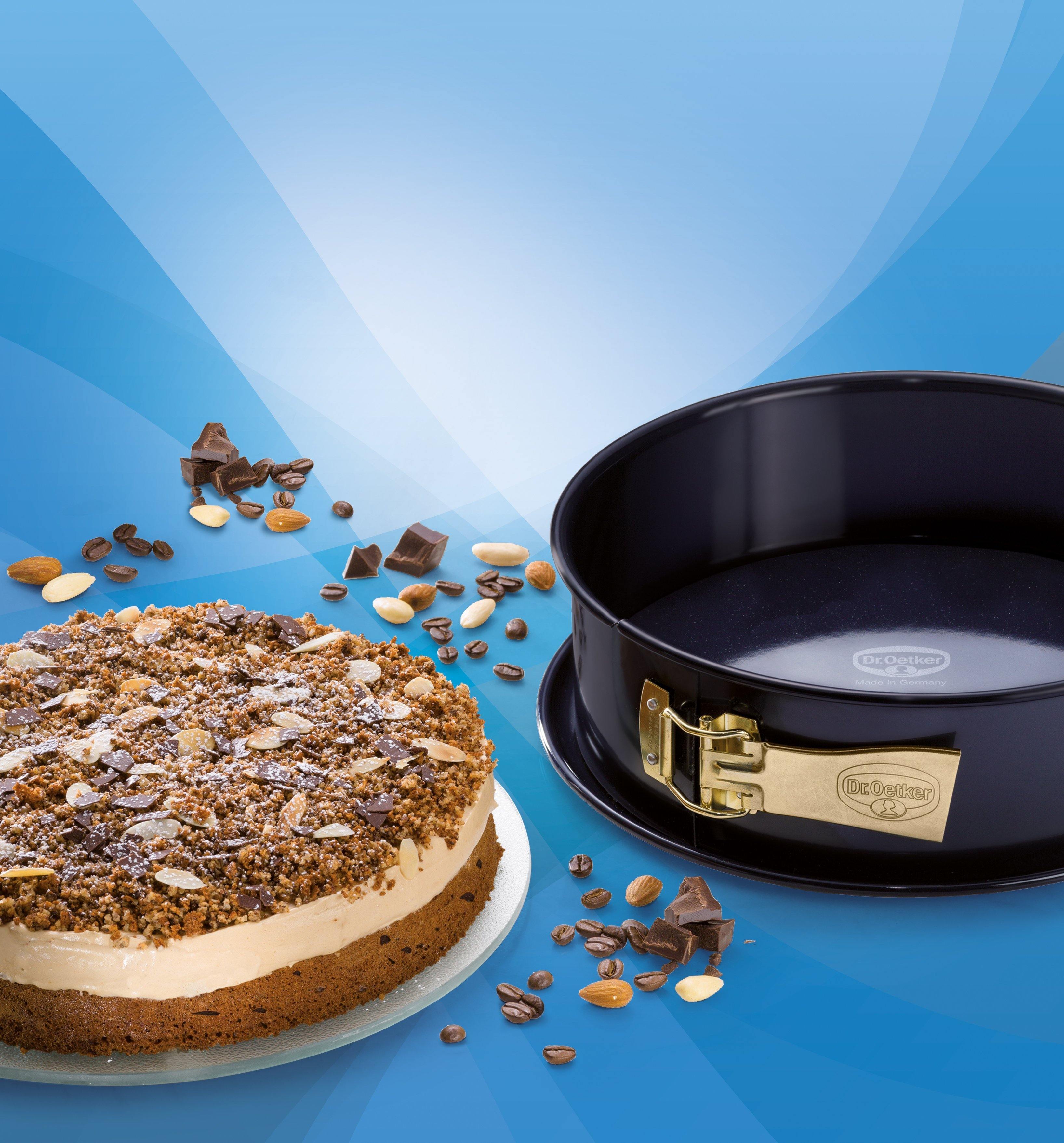 Dr. Oetker "Back-Liebe Emaille" Springform With Enamel Base And Non-Stick Ring, Blue, 28X8 Cm - Whole and All