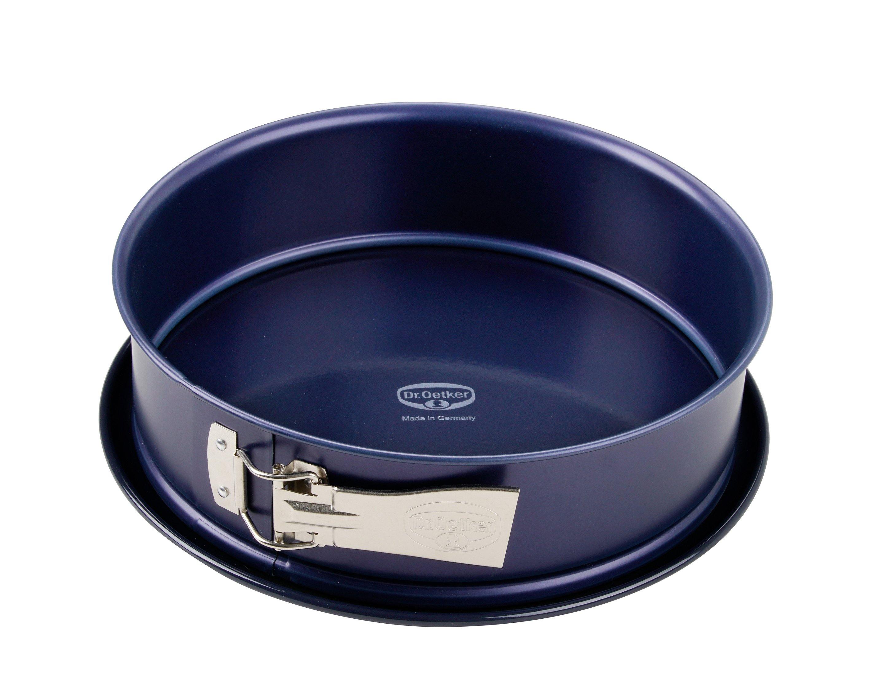 Dr. Oetker "Back-Liebe Emaille" Springform With Enamel Base And Non-Stick Ring, Blue, 28X8 Cm - Whole and All