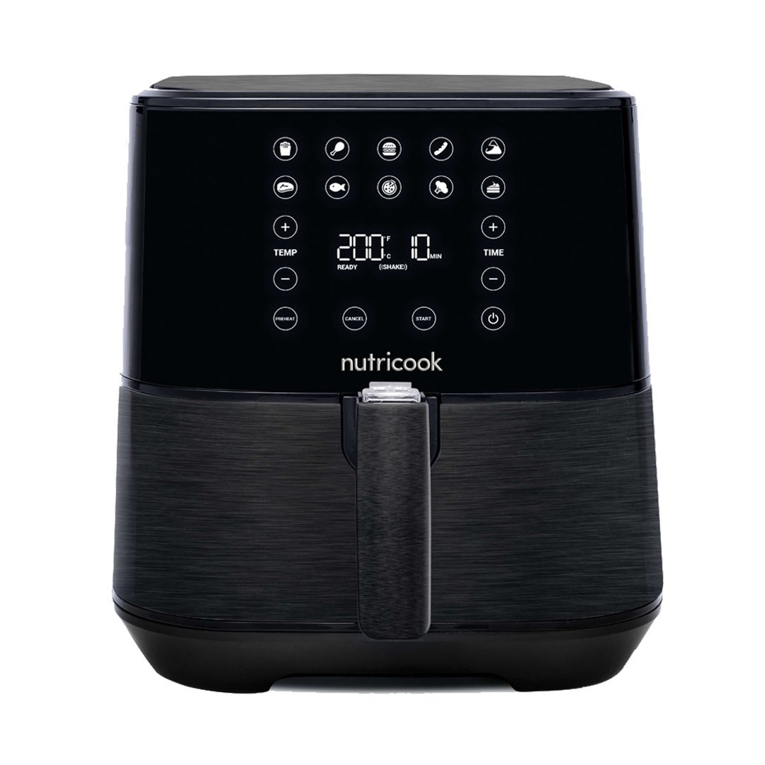 Nutricook Rapid Air Fryer, Digital Control Panel Display, 1700 Watts