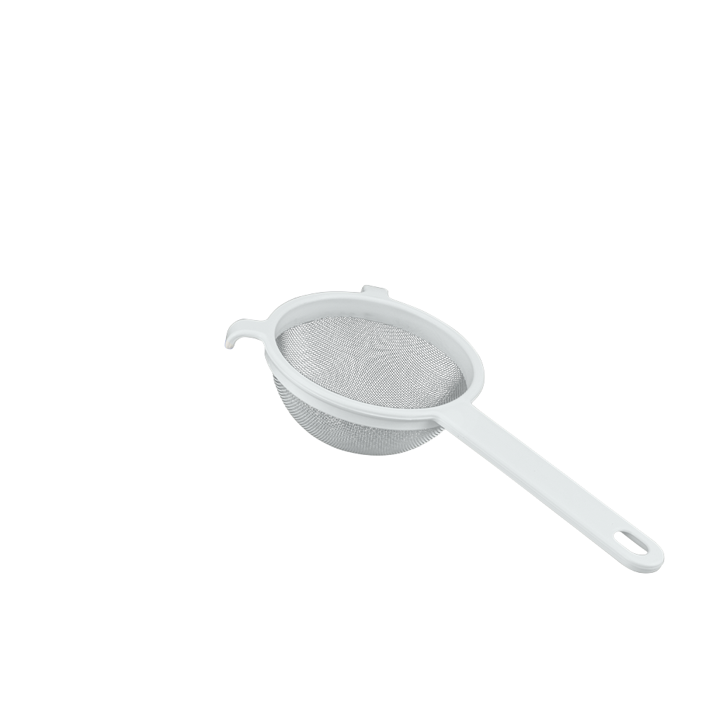 Metaltex Stainless Steel Mesh Strainer, Label, 10 Cm