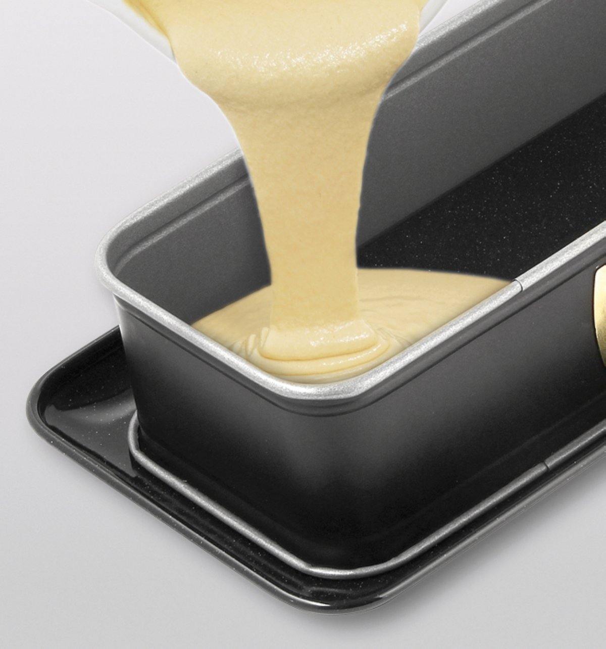 Dr. Oetker Springform Rectangular "Back-Idee" With Server-Plate, Black, 30X11X7 cm - Whole and All