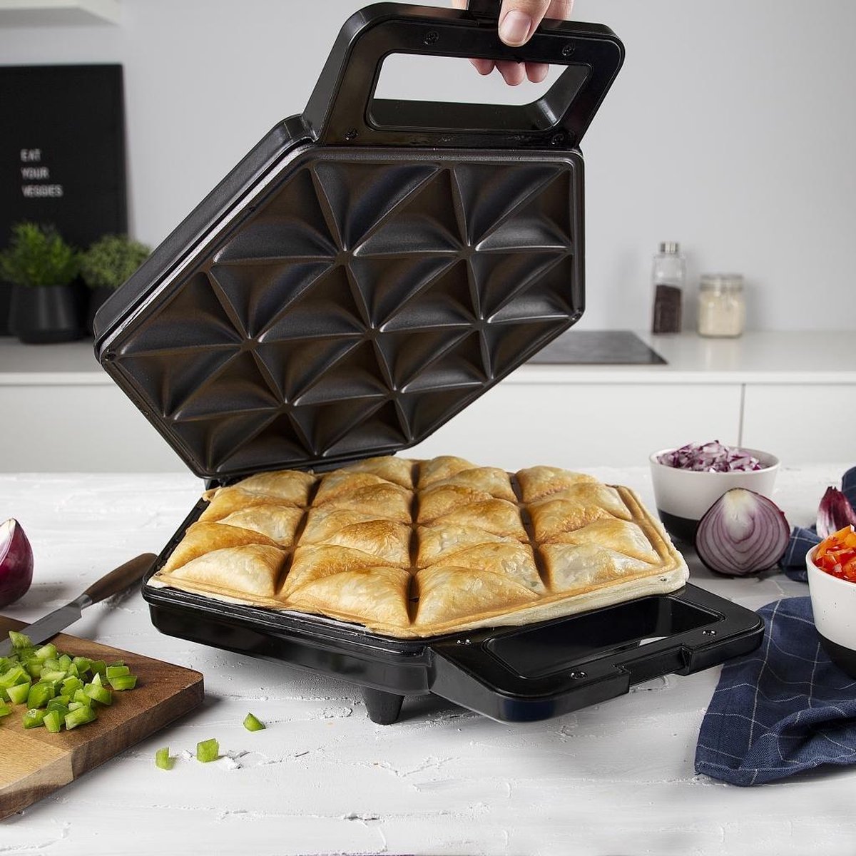 Princess Samosa & Snack Maker 1200 Watt ,Black