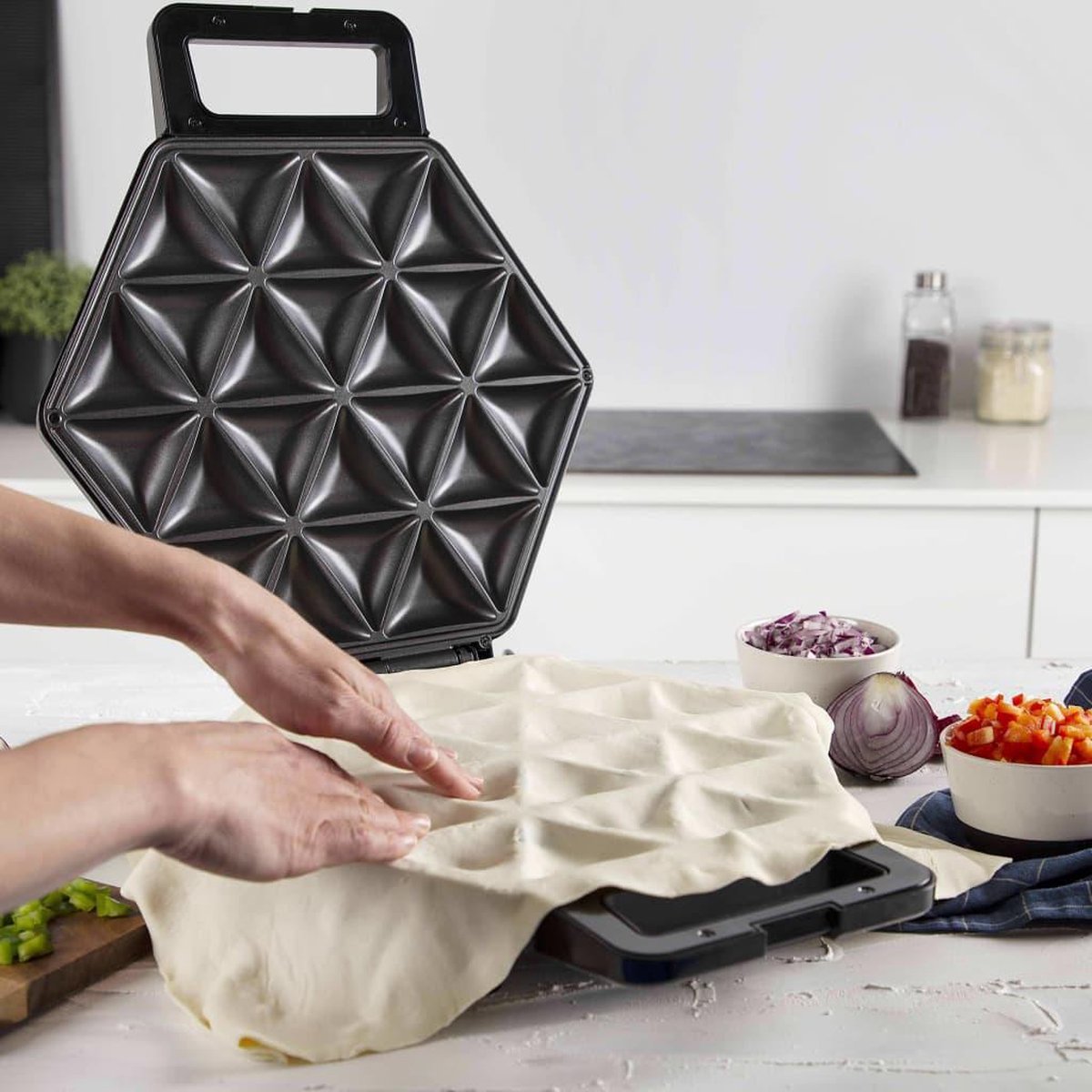Princess Samosa & Snack Maker 1200 Watt ,Black