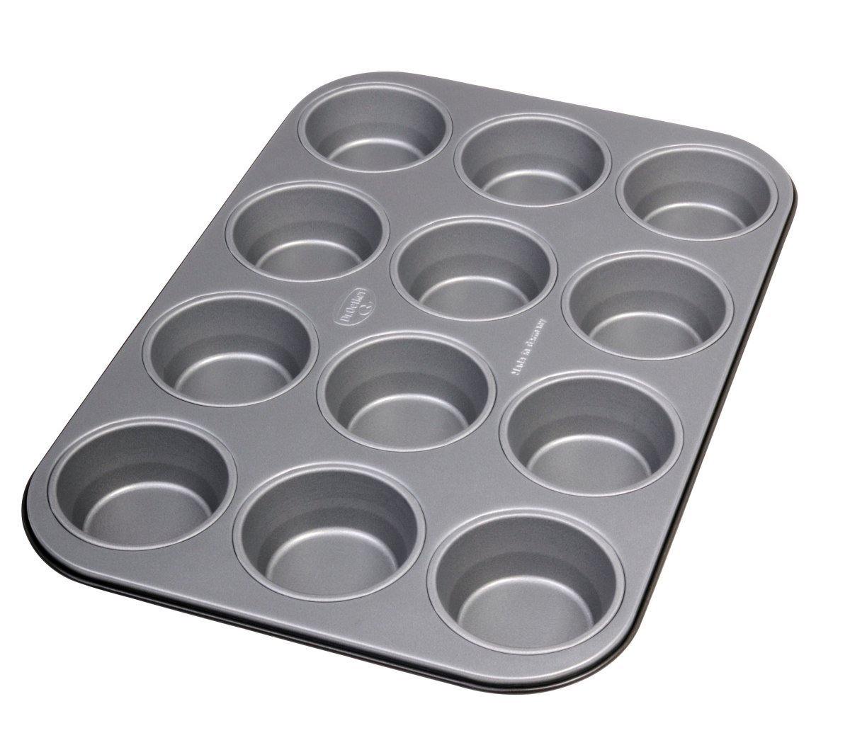 Dr. Oetker Muffin Tin 12 Cups "Back-Idee", Black, 26.5X38.5X3 cm - Whole and All