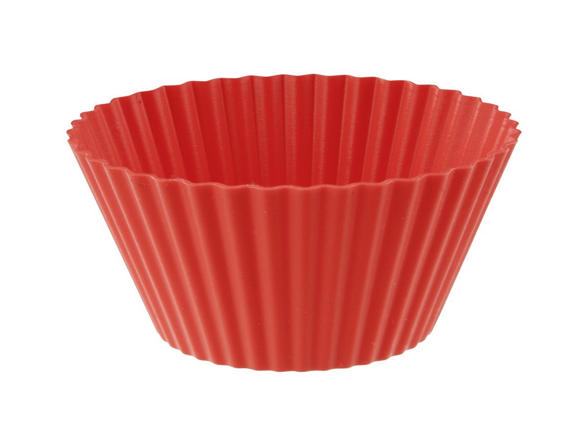 دكتور اوتيكر "فلكسيبل لاف" سيليكون علب خبز مافن ، ملون ، 12 قطعة