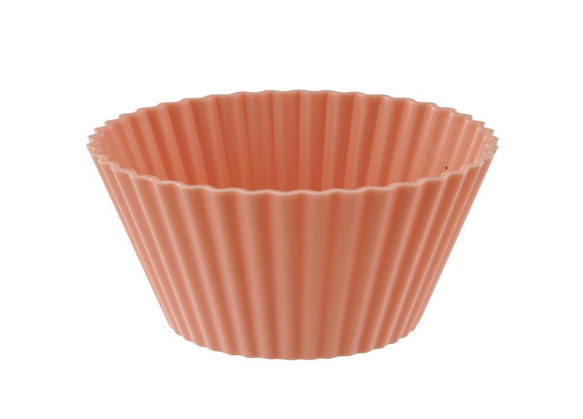 دكتور اوتيكر "فلكسيبل لاف" سيليكون علب خبز مافن ، ملون ، 12 قطعة