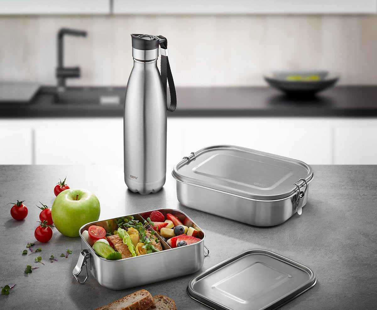 GEFU Insulated Drinks Bottle Olimpio, 500 Ml - Whole and All