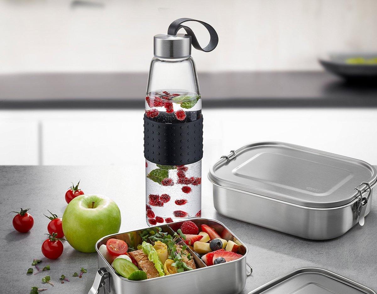 GEFU Drinking Bottle Olimpio, 500 Ml - Whole and All