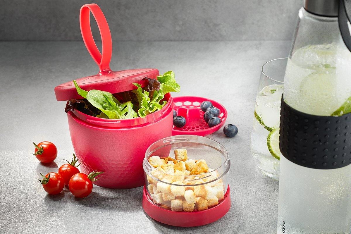 GEFU Snack Box Foodie, 570 Ml And 185 Ml, - Whole and All
