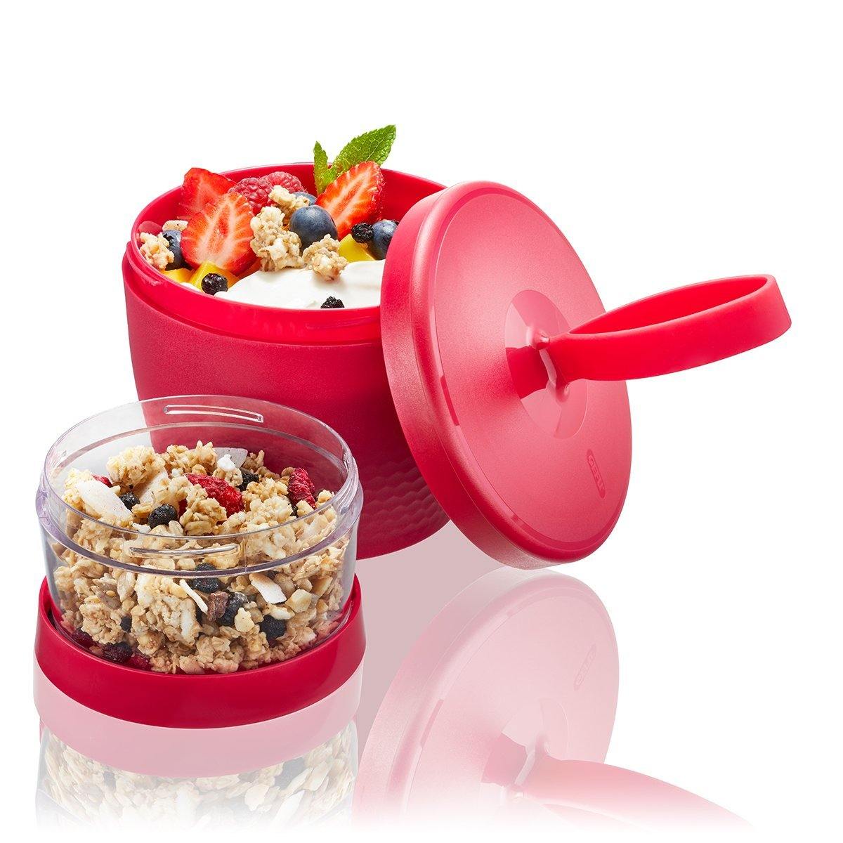 GEFU Snack Box Foodie, 570 Ml And 185 Ml, - Whole and All