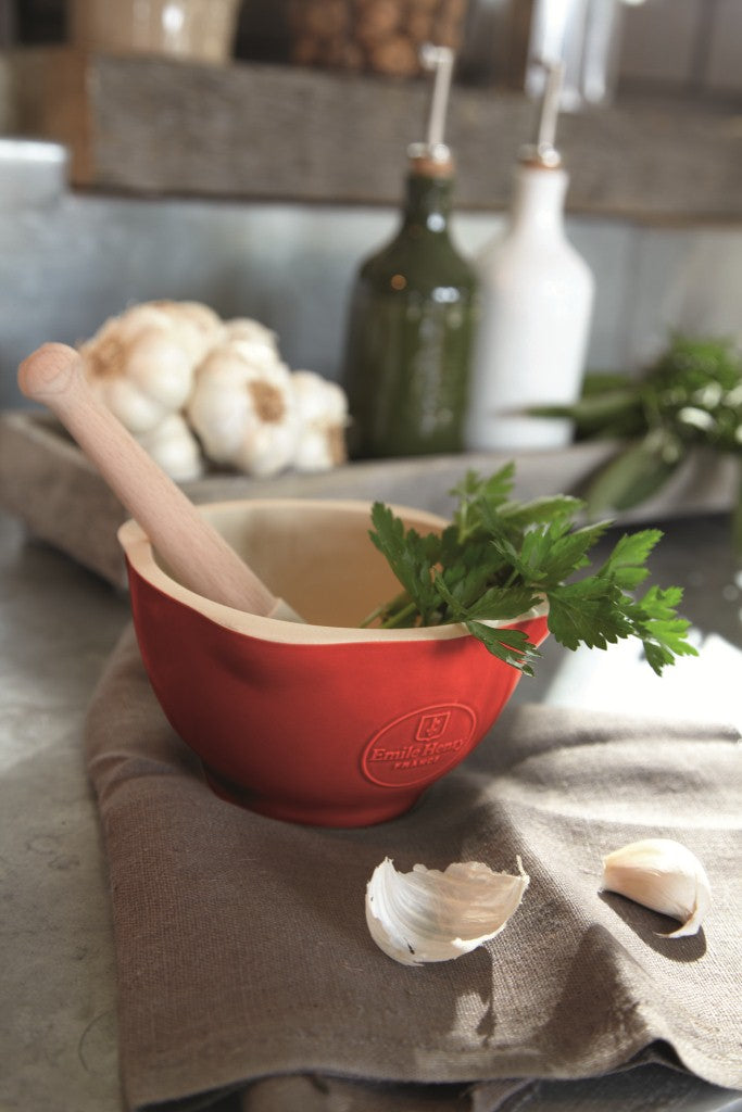 Emile Henry Mortar Pestle