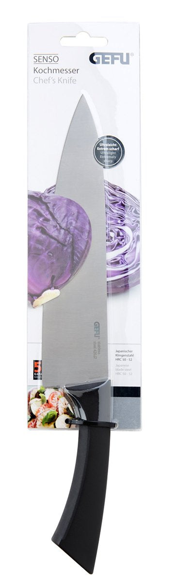 GEFU Chef's Knife Senso - Whole and All