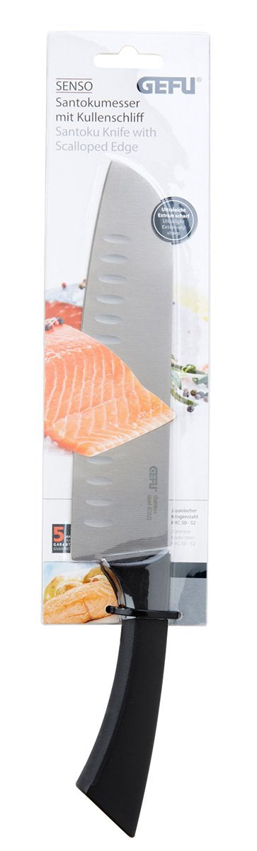 GEFU Santoku Knife Senso - Whole and All