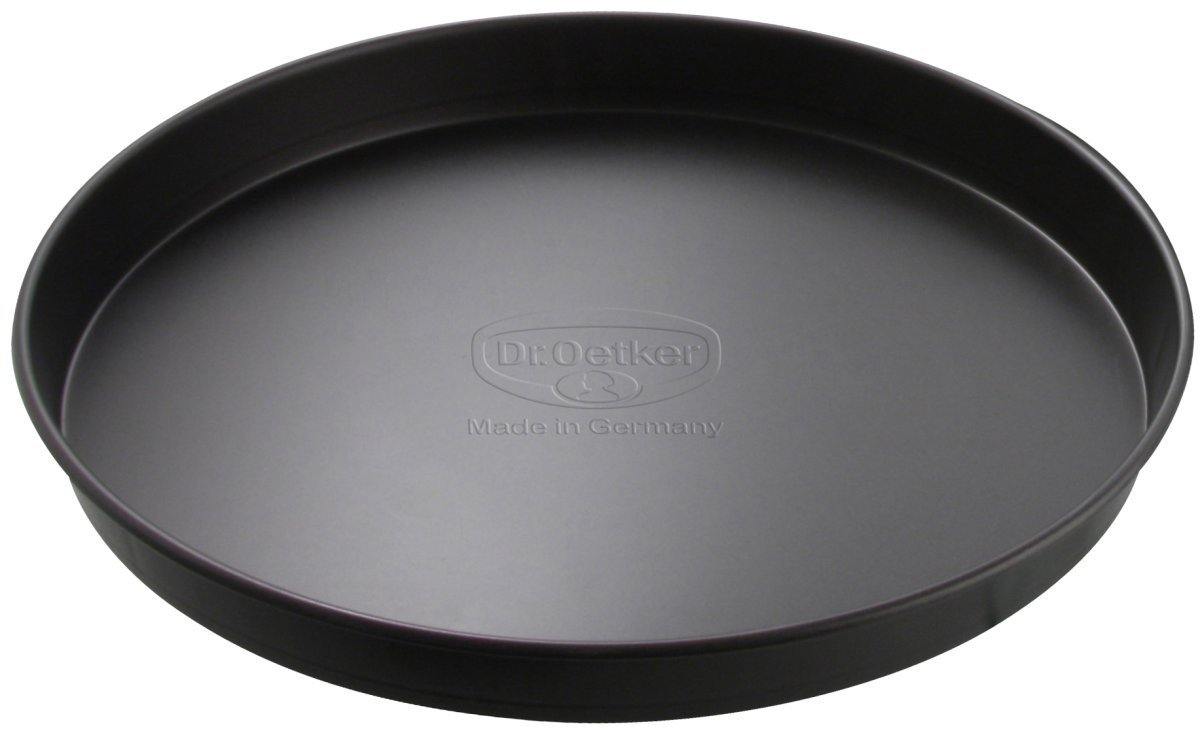 Dr. Oetker "Tradition" Pizza-/ Baking Tray, Black, Steel, 32X3 cm - Whole and All