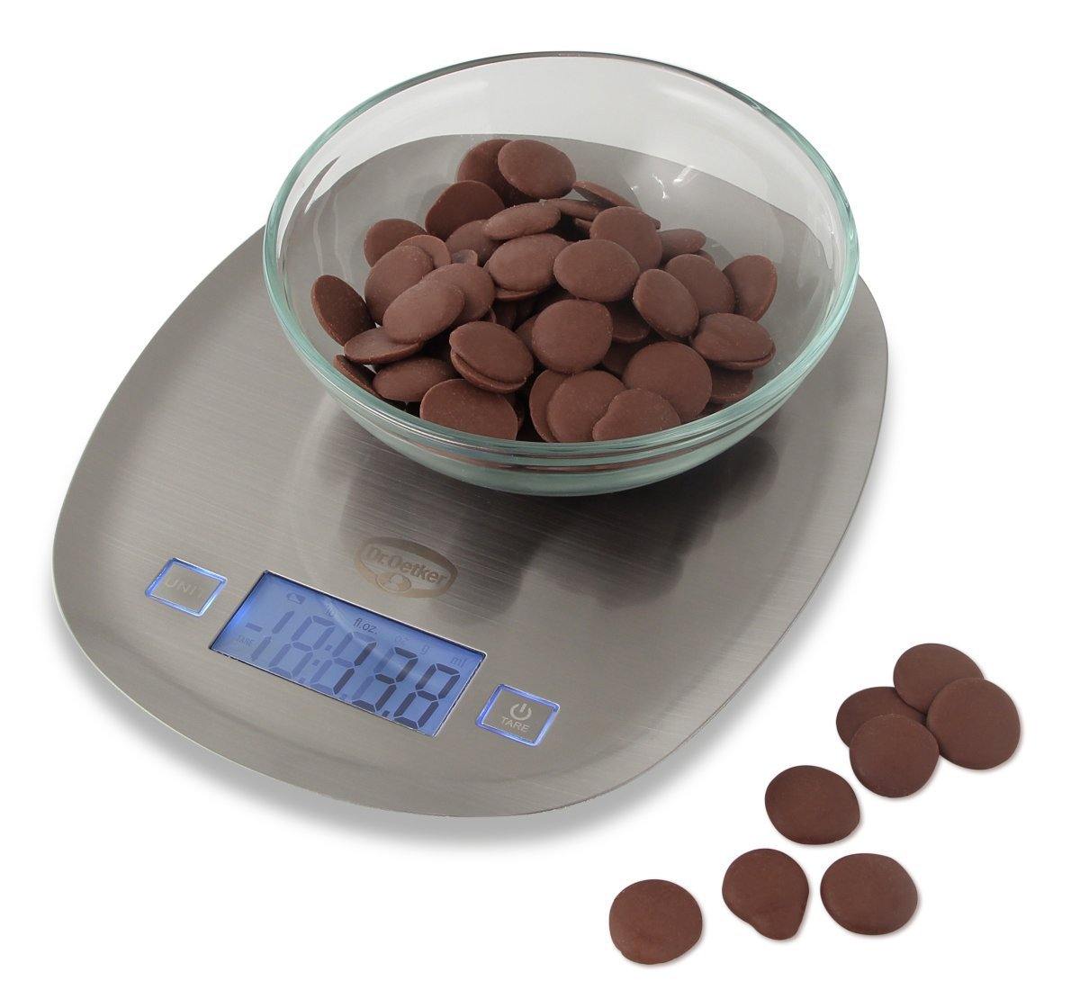 Dr. Oetker Scale Digital With Touchscreen White, 22X8X2 cm - Whole and All