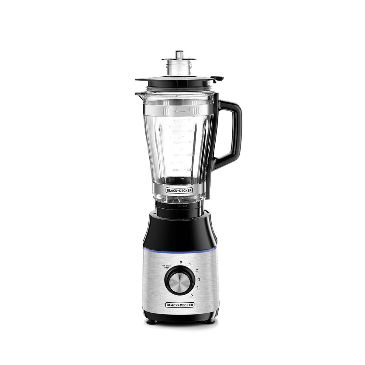 Black+Decker 700W Glass Jar Blender - Whole and All