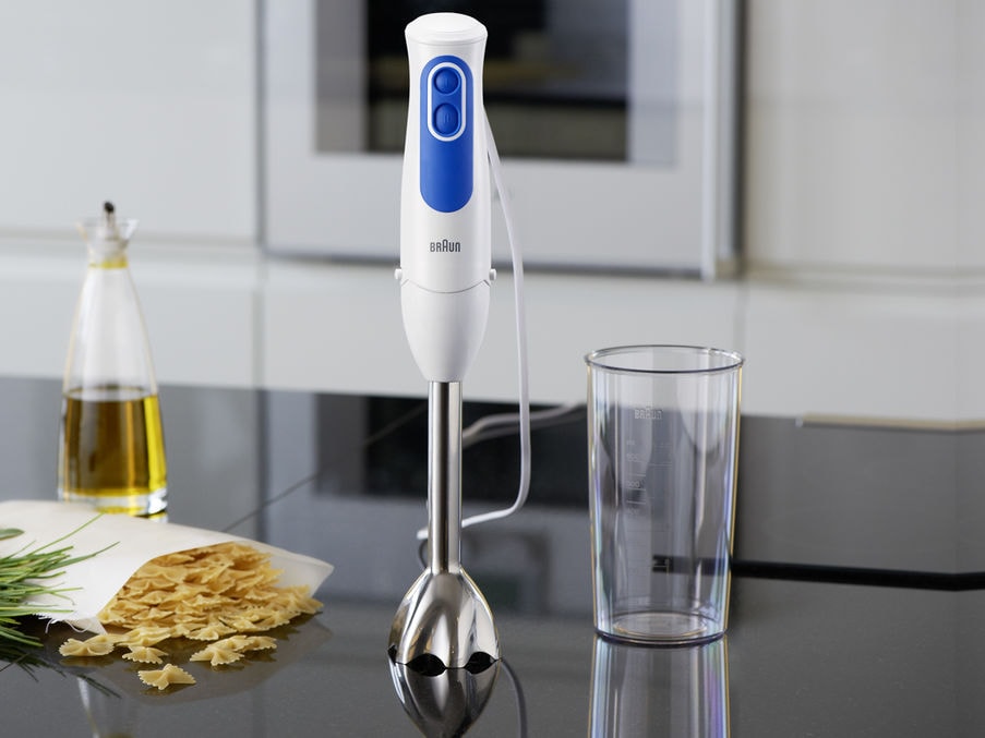 Braun MultiQuick 3 Hand Blender, 700W (White/Blue)